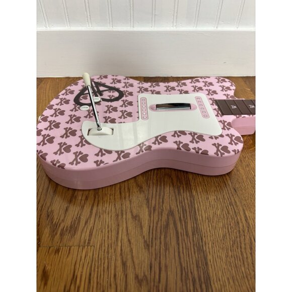 PS2 Aly & AJ Guitar Hero Pelican Pink Controller PL-6636 Untested - Picture 12 of 14